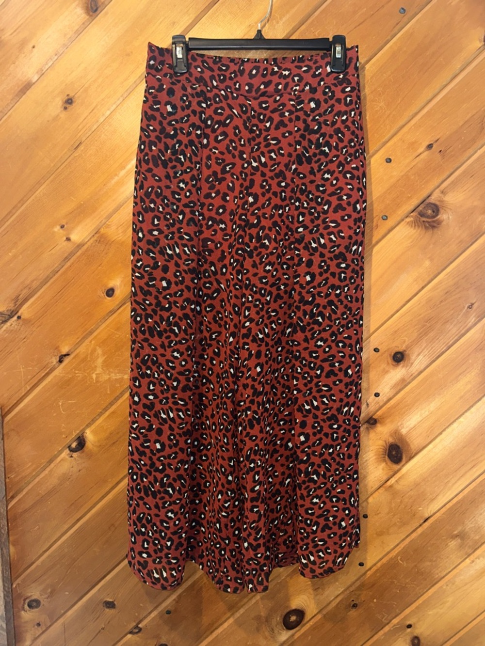 Inspired hearts cheetah sheer shorts w/ wide leg pants